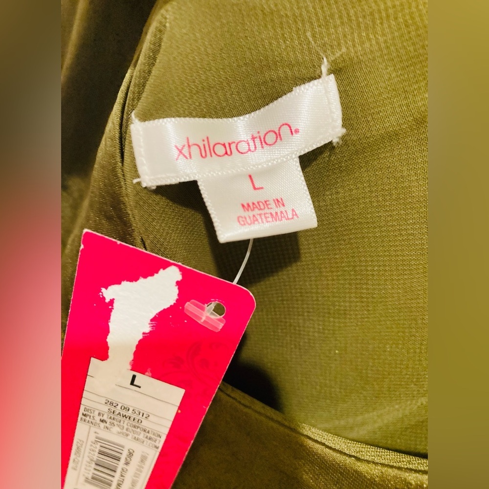 NWT Xhilaration SIZE L Midi Dress with Pockets and Spaghetti Straps Options - Picture 5 of 9